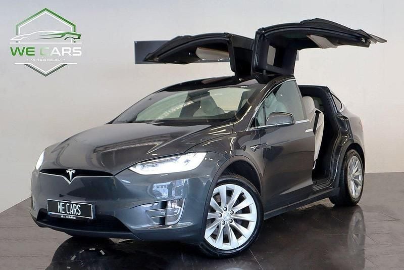 Begagnad 2020 Tesla Model X Long Range SUV | 419 900 kr (Marknadspris) - Bild 1/4