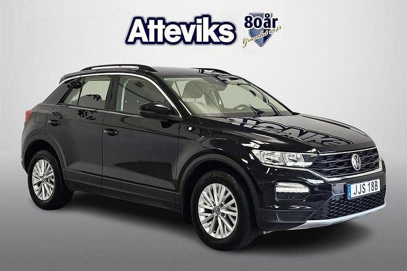 Svart Begagnad 2020 VW T-Roc Style SUV | 169 900 kr (Marknadspris) - Bild 1/4