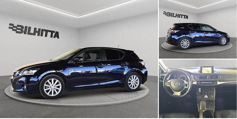 Svart Begagnad 2012 Lexus CT200h Executive Line Halvkombi | 109 000 kr (Marknadspris) - Bild 1/4