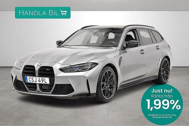 Grå Begagnad 2024 BMW M3 Competition Edition Kombi | 999 990 kr (Bra pris) - Bild 1/3