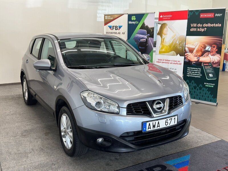 Begagnad Nissan Qashqai 142 HK (104 kW) 2011 Grå SUV