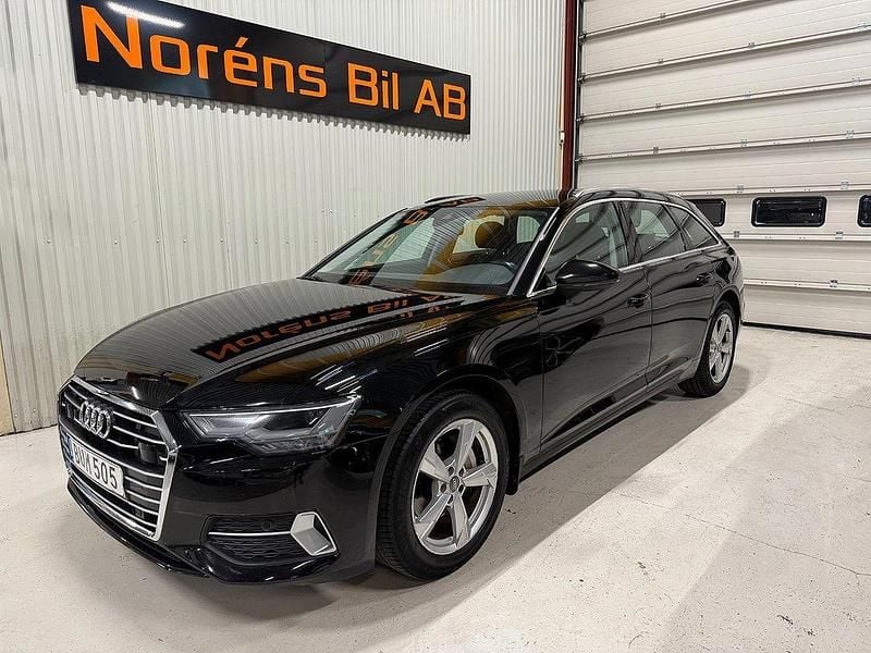 Svart Begagnad 2018 Audi A6 Sport Kombi | 279 000 kr (Marknadspris) - Bild 1/4