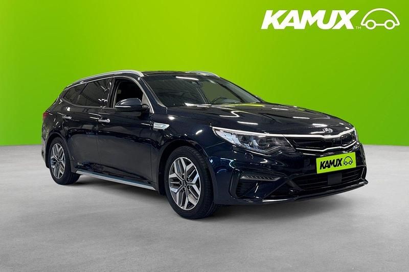 Blå Begagnad 2020 Kia Optima Hybrid Advance Sedan | 177 900 kr (Marknadspris) - Bild 1/4