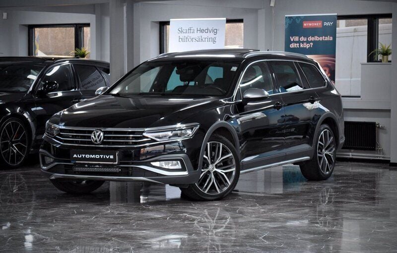 Svart Begagnad 2020 VW Passat Alltrack Kombi | 349 900 kr - Bild 1/4