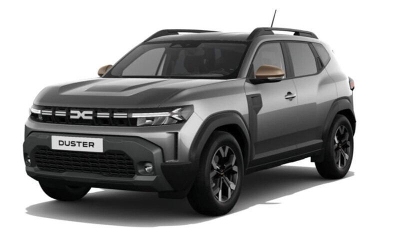 Grå Ny 2025 Dacia Duster Extreme SUV | 341 400 kr (Marknadspris) - Bild 1/4