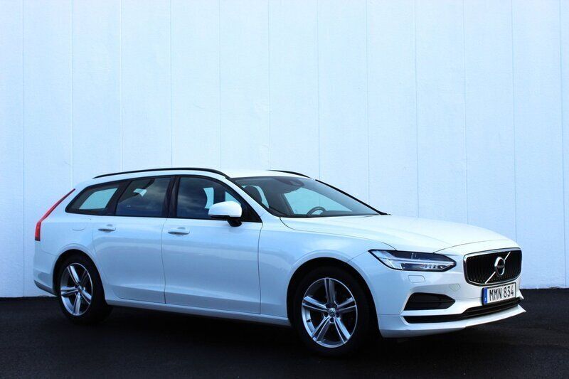 Vit Begagnad 2018 Volvo V90 Business Edition Kombi | 179 000 kr (Marknadspris) - Bild 1/4