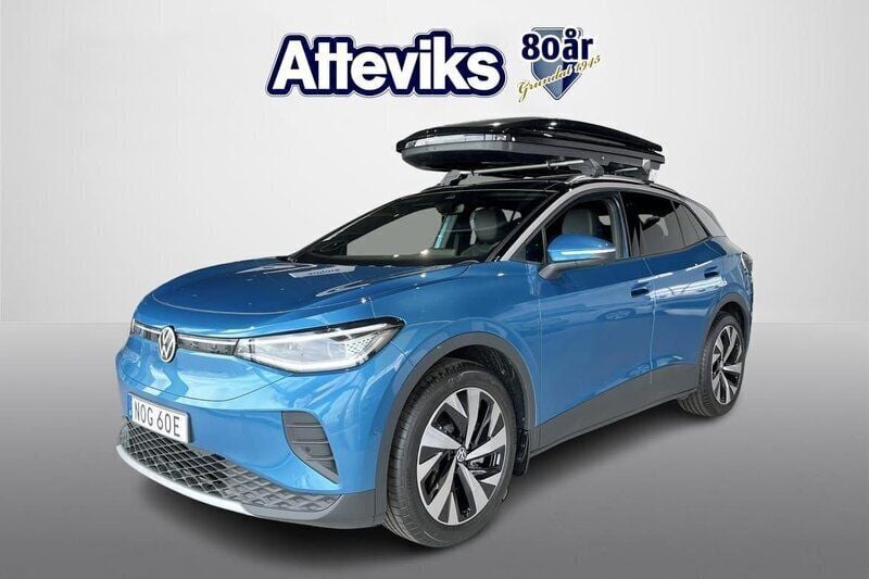 Blå Ny 2024 VW ID.4 Pro SUV | 715 400 kr - Bild 1/4