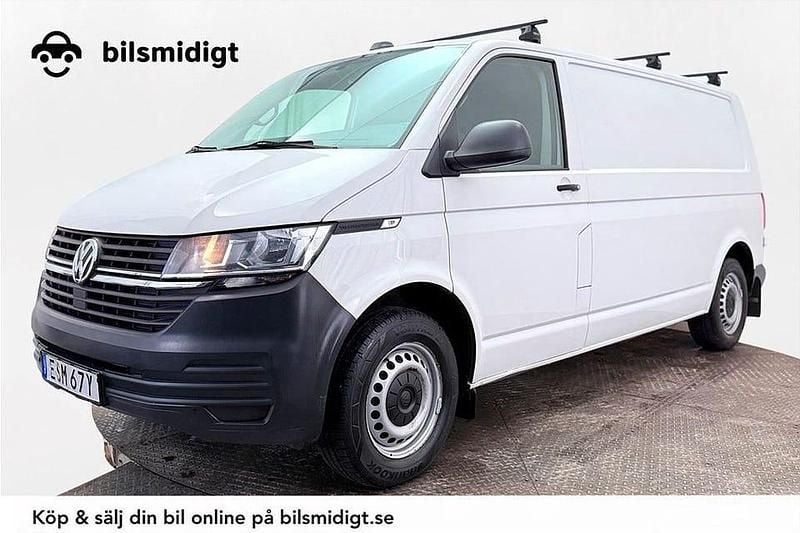 Vit Begagnad 2021 VW T6.1 Van | 247 900 kr (Marknadspris) - Bild 1/3
