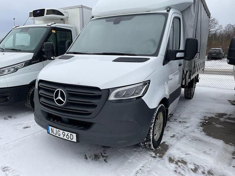 Vit Begagnad 2023 Mercedes Sprinter Van | 459 000 kr (Marknadspris) - Bild 1/2