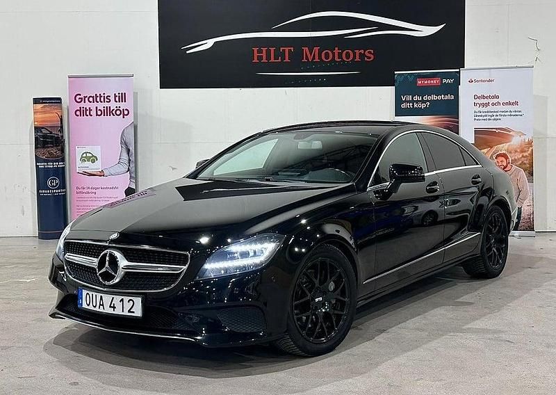 Begagnad Mercedes CLS350 258 HK (189 kW) 2015 Svart