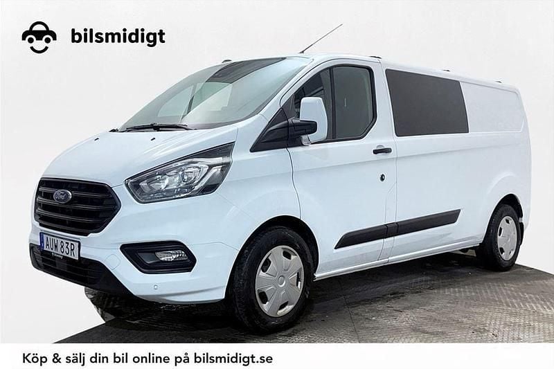 Vit Begagnad 2020 Ford Transit Custom Van | 218 800 kr (Lite dyr) - Bild 1/3
