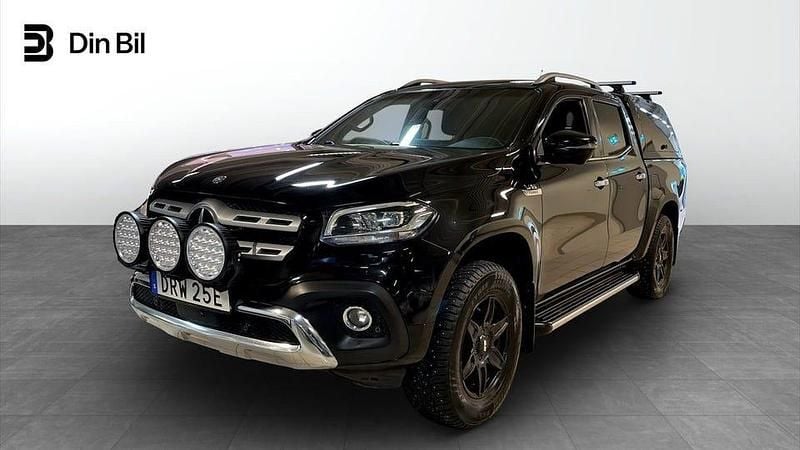 Svart Begagnad 2019 Mercedes X350 Pickup | 379 900 kr (Dyr) - Bild 1/4