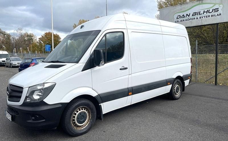 Vit Begagnad 2017 Mercedes Sprinter Van | 184 900 kr (Marknadspris) - Bild 1/4