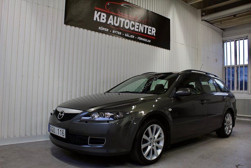 Grå Begagnad 2006 Mazda 6 Inclusive Kombi | 24 900 kr - Bild 1/4