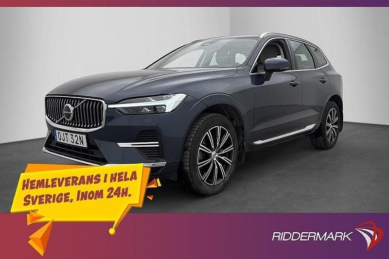 Begagnad Volvo XC60 Inscription 249 HK (183 kW) 2022 Blå SUV