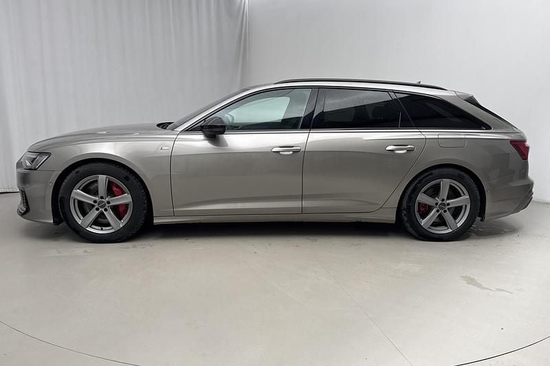 Begagnad Audi A6 S-Line 367 HK (269 kW) 2021 Ljusbrun Kombi