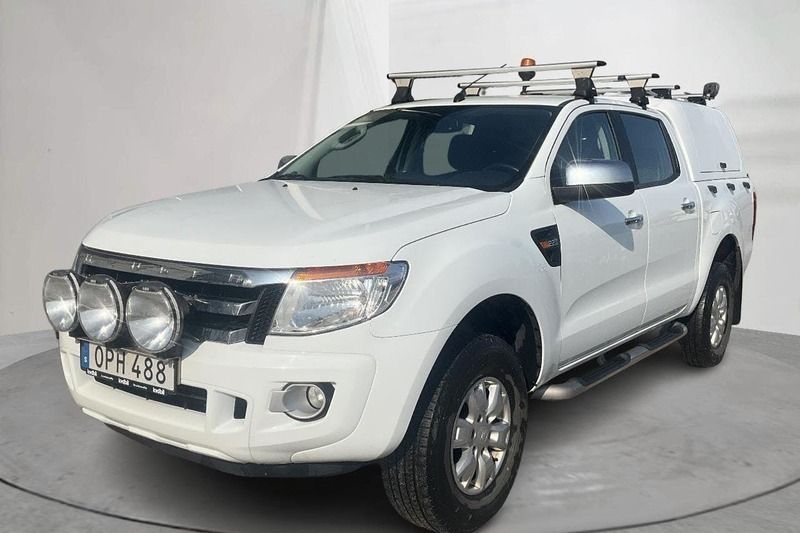 Vit Begagnad 2014 Ford Ranger Pickup | 179 000 kr - Bild 1/4