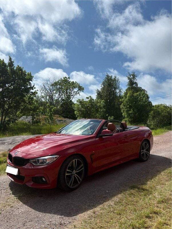 Röd Begagnad 2016 BMW 430 Cabriolet M Sport Cab | 310 000 kr (Superpris) - Bild 1/4