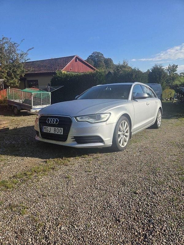 Silver Begagnad 2012 Audi A6 Ambition Kombi | 70 000 kr - Bild 1/4