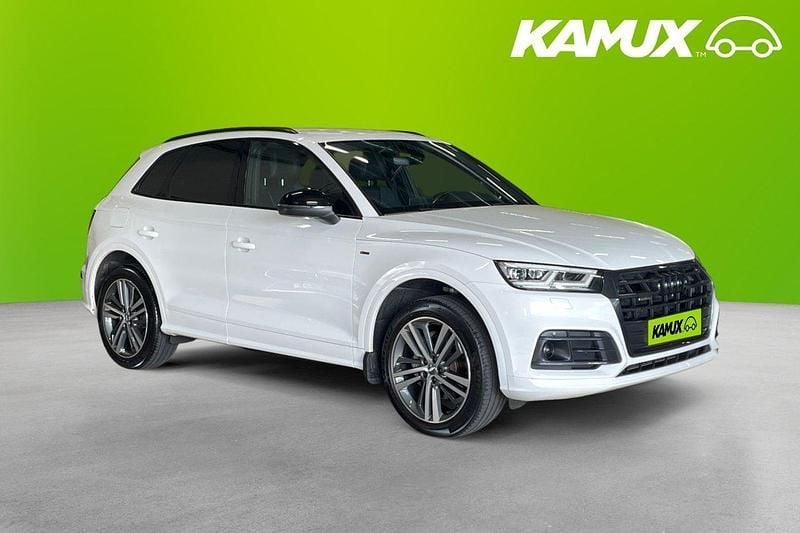 Vit Begagnad 2019 Audi Q5 S-Line SUV | 279 700 kr (Bra pris) - Bild 1/4