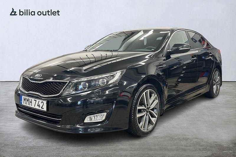 Svart Begagnad 2014 Kia Optima Sedan | 124 900 kr (Marknadspris) - Bild 1/3