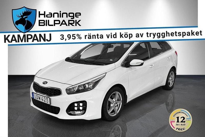 Vit Begagnad 2016 Kia Ceed GT-Line Kombi | 119 900 kr (Lite dyr) - Bild 1/4