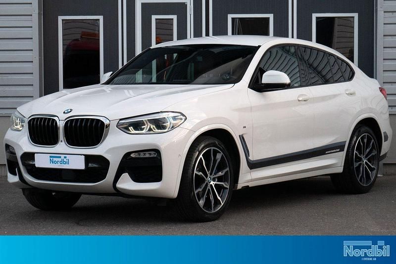 Vit Begagnad 2018 BMW X4 M Sport SUV | 419 800 kr (Lite dyr) - Bild 1/4