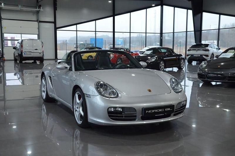 Begagnad Porsche Boxster S 296 HK (217 kW) 2007 Silver Cab