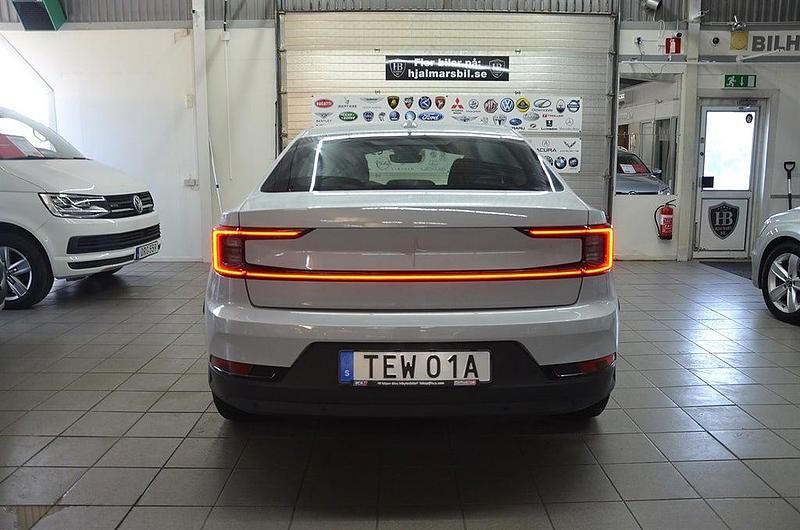 Begagnad Polestar 2 Long Range Single Motor 219 kW (299 HK) 2022 Silver Halvkombi