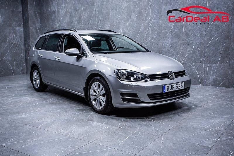 Silver Begagnad 2014 VW Golf VII Kombi | 108 800 kr (Marknadspris) - Bild 1/4