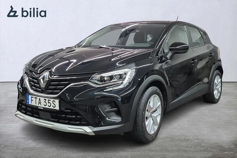 Svart Begagnad 2022 Renault Captur Zen SUV | 175 000 kr (Marknadspris) - Bild 1/3