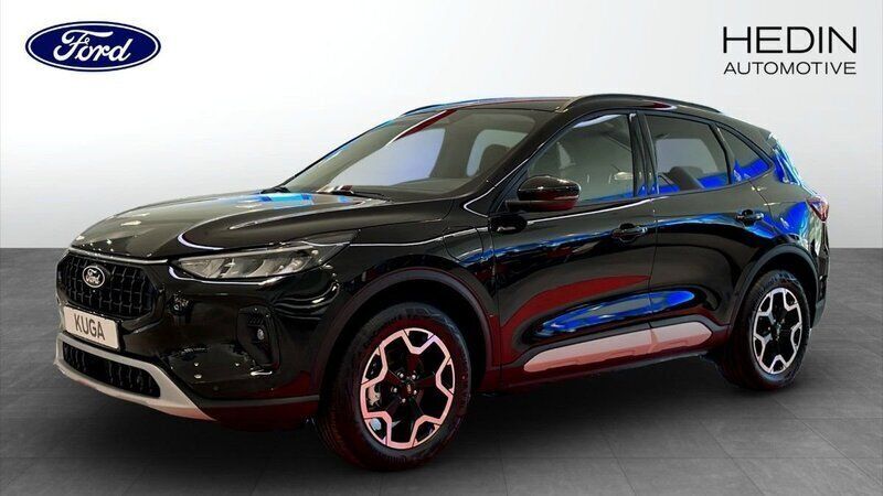 Svart (black) Ny 2024 Ford Kuga Active SUV | 408 800 kr (Superpris) - Bild 1/4