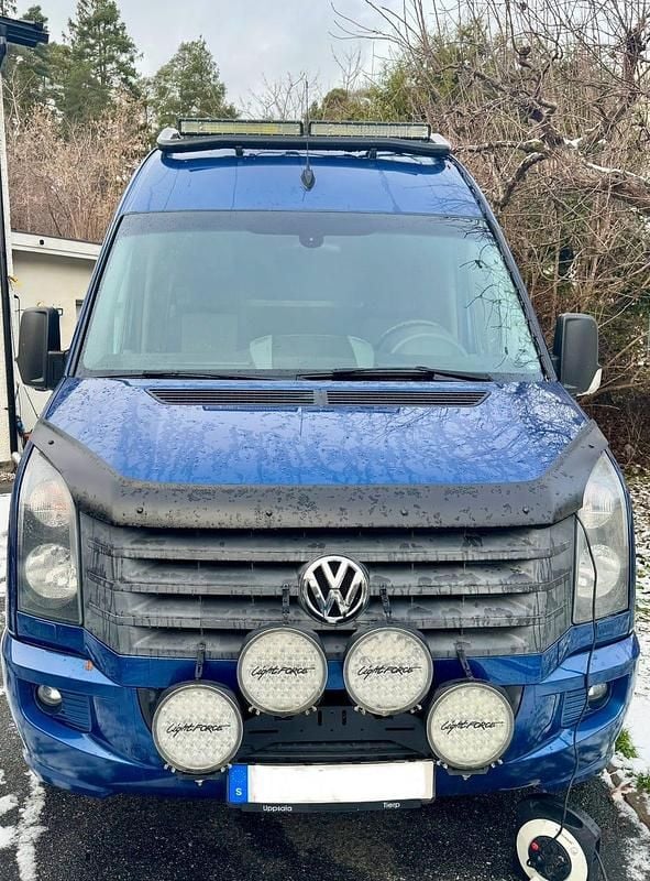 Begagnad VW Crafter 163 HK (119 kW) 2012 Blå metallic Van