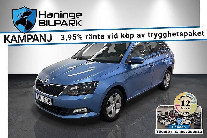 Blå Begagnad 2015 Skoda Fabia Elegance Kombi | 109 995 kr (Marknadspris) - Bild 1/2