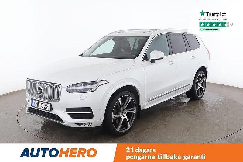 Vit Begagnad 2017 Volvo XC90 Inscription SUV | 441 000 kr (Lite dyr) - Bild 1/4
