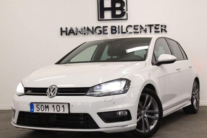 Vit Begagnad 2017 VW Golf VII GT Halvkombi | 159 900 kr (Marknadspris) - Bild 1/4