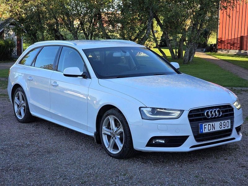 Vit Begagnad 2014 Audi A4 Kombi | 88 000 kr (Marknadspris) - Bild 1/4