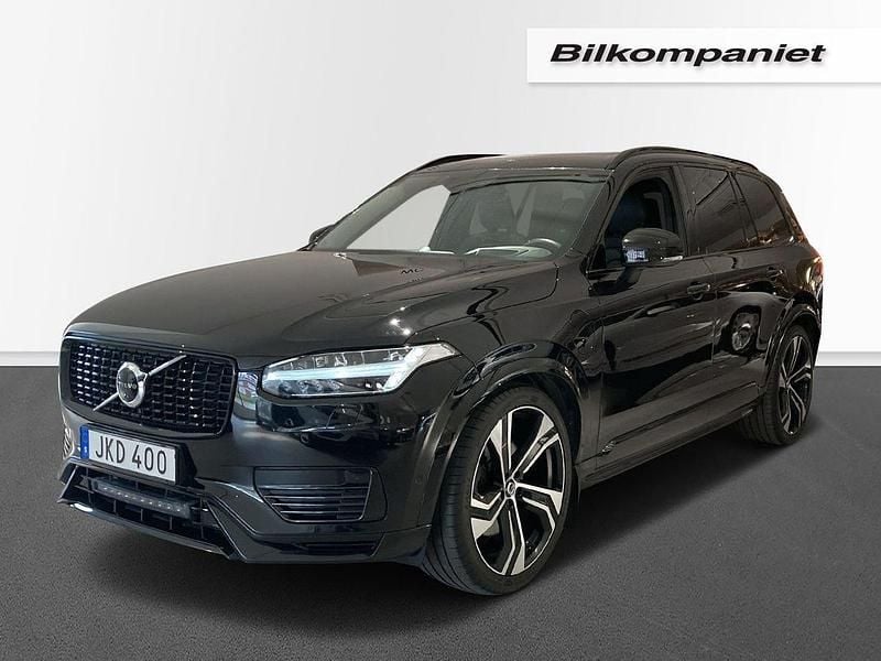 Svart Begagnad 2021 Volvo XC90 Pro SUV | 489 000 kr (Marknadspris) - Bild 1/4