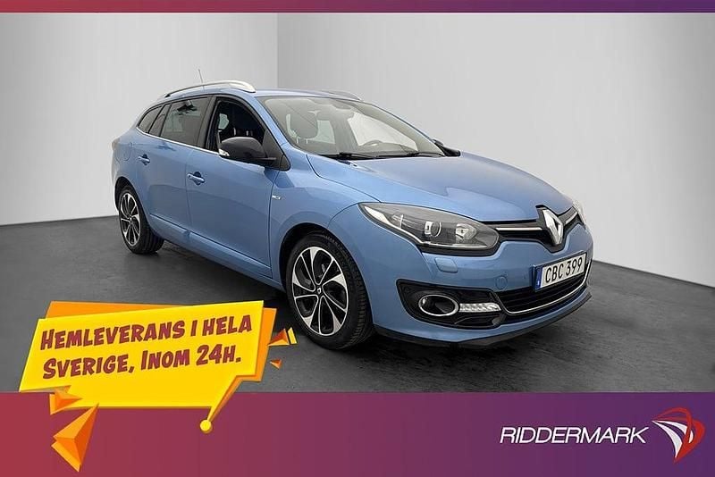 Blå Begagnad 2015 Renault Mégane III | 108 900 kr - Bild 1/3