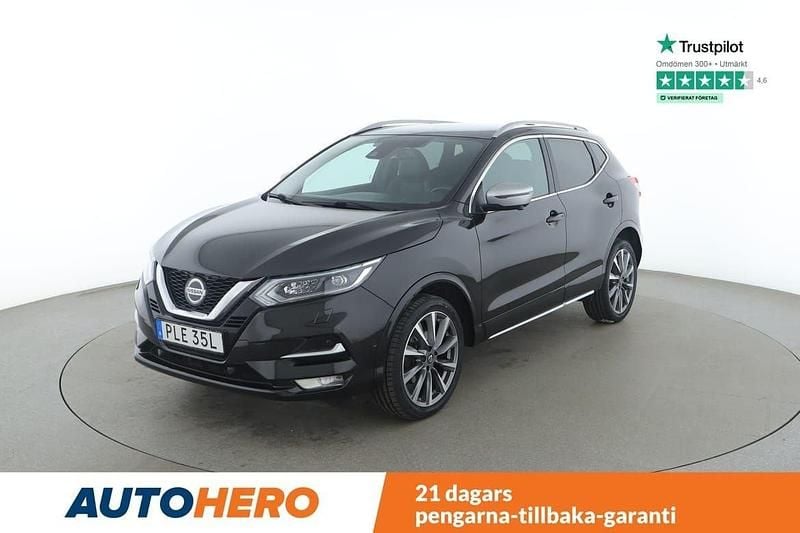 Svart Begagnad 2019 Nissan Qashqai 360º SUV | 159 000 kr (Marknadspris) - Bild 1/4