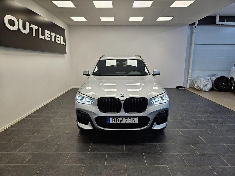 Begagnad BMW X3 M M Sport 292 HK (214 kW) 2020 Silver SUV
