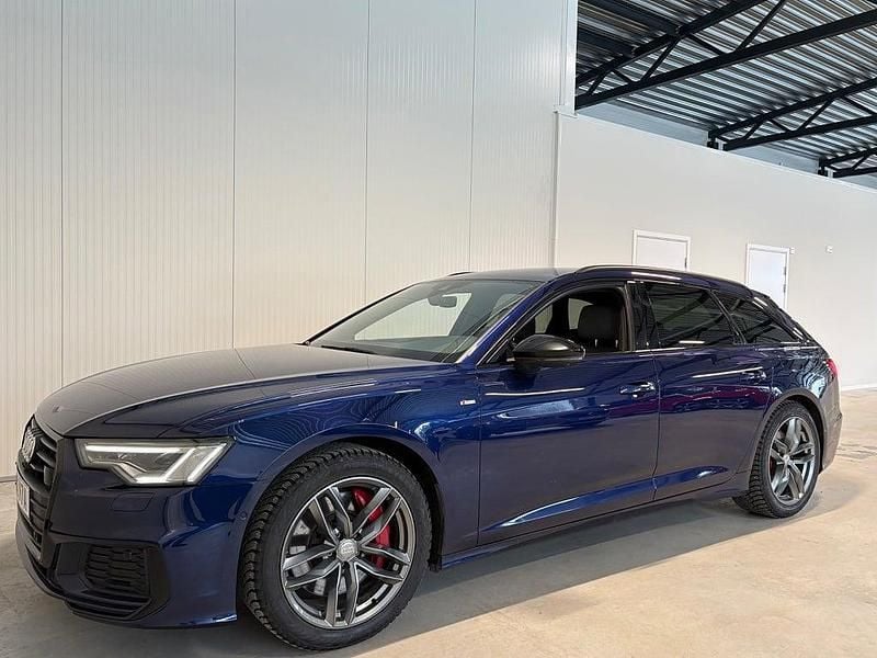 Begagnad Audi A6 S-Line 367 HK (269 kW) 2021 Blå Kombi