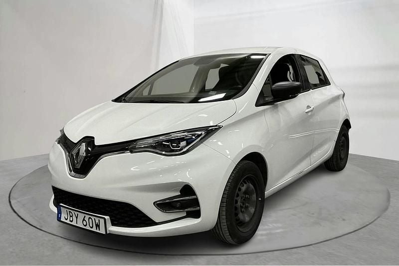 Vit Begagnad 2020 Renault Zoe Halvkombi | 99 000 kr (Bra pris) - Bild 1/4