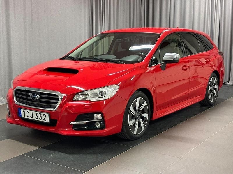 Röd Begagnad 2015 Subaru Levorg Kombi | 169 900 kr (Marknadspris) - Bild 1/4