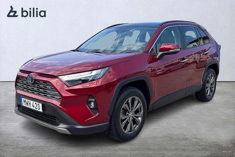 Röd Begagnad 2022 Toyota RAV4 Hybrid Executive SUV | 399 900 kr (Bra pris) - Bild 1/4