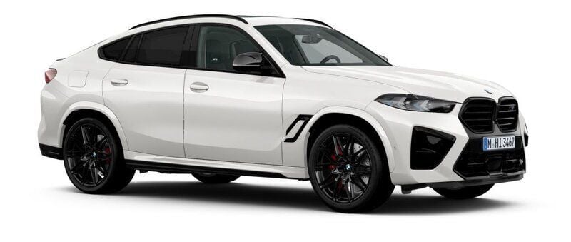 Vit Ny 2025 BMW X6 M Competition Edition SUV | 1 752 900 kr - Bild 1/2