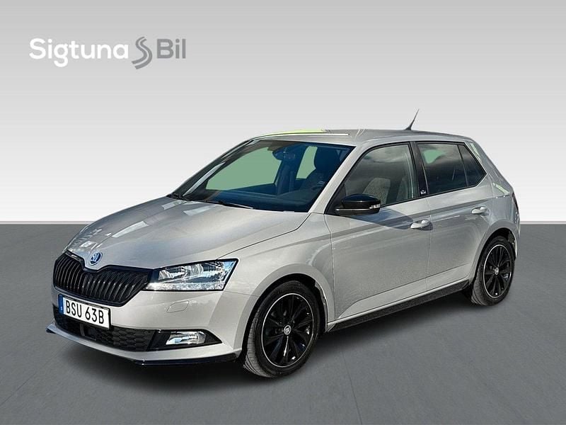Grå Begagnad 2020 Skoda Fabia Monte Carlo Halvkombi | 167 800 kr (Marknadspris) - Bild 1/3