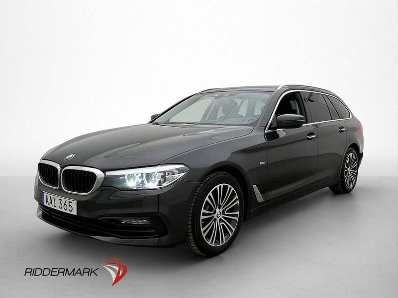 Begagnad BMW 520 Sport Line 190 HK (139 kW) 2018 Grå Kombi