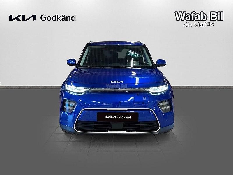 Begagnad Kia Soul EV Advance 150 kW (204 HK) 2021 Blå SUV