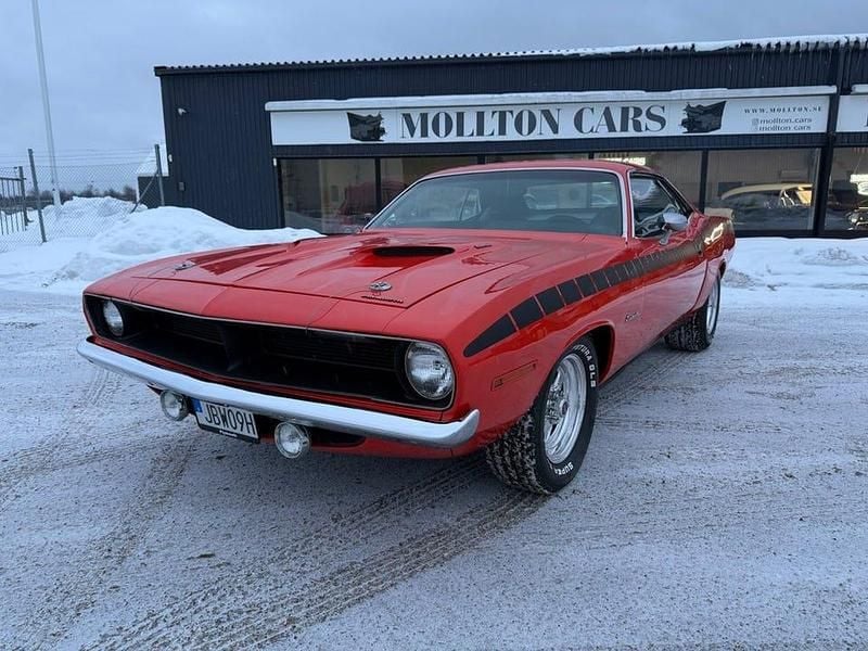Begagnad Plymouth Barracuda 325 HK (239 kW) 1970 Orange Sportkupé
